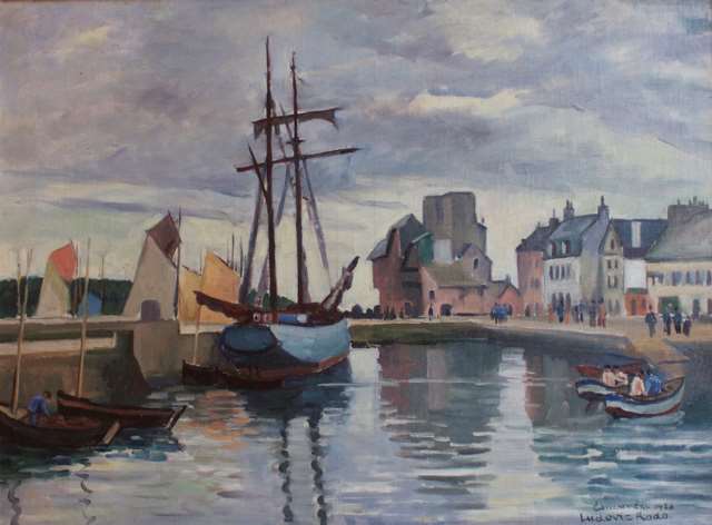 Concarneau Harbour, Brittany